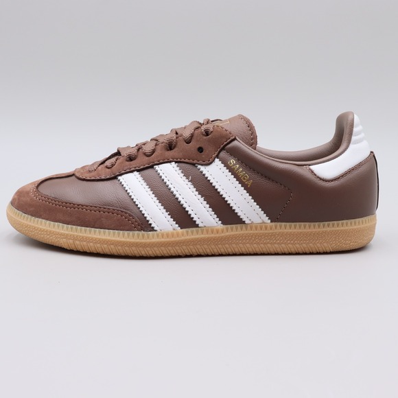 Adidas Originals Samba OG 'Earth Strata' Womens Size 6 Brown Gum Sneakers IE6522 - Picture 3 of 8